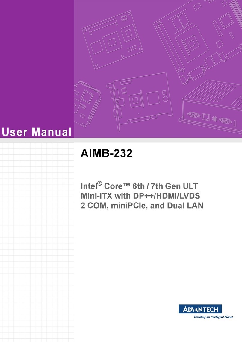 Advantech AIMB-232G2-U7A1E User manual