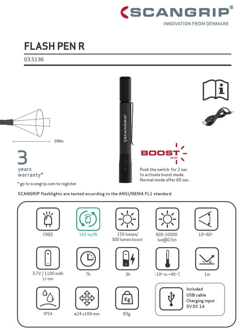 SCANGRIP FLASH PEN R User manual SCANGRIP FLASH PEN R User manual