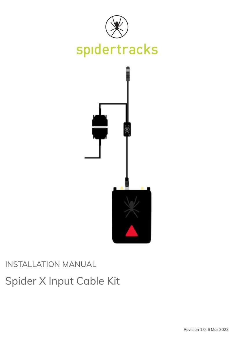 Spidertracks Spider X installation manual