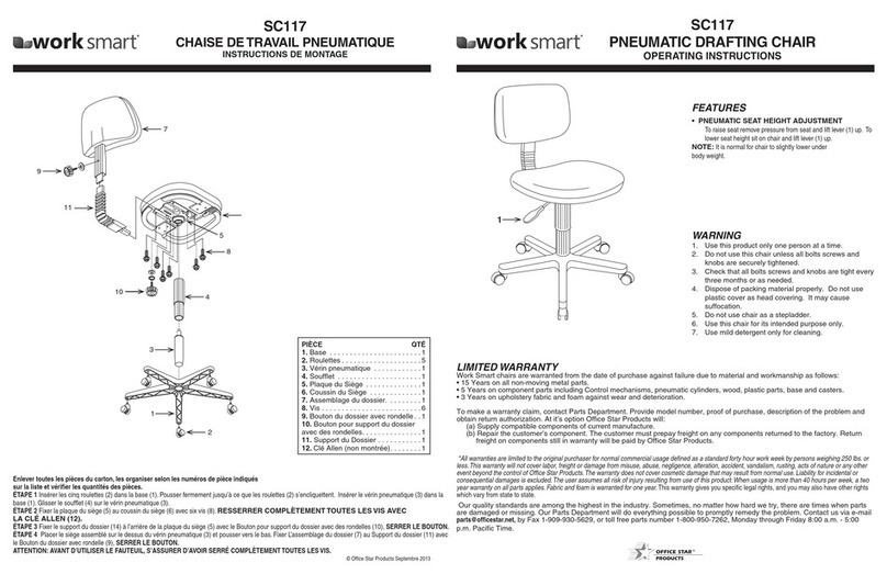 Work Smart SC117 User manual