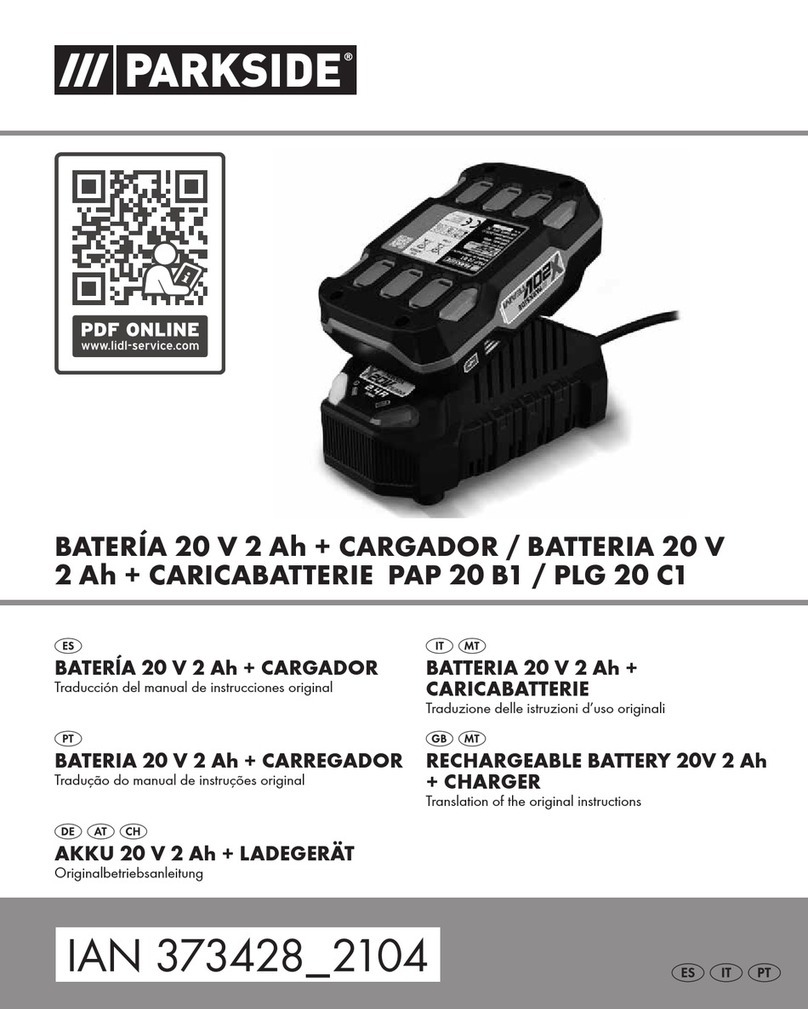 Parkside 373428-2104 Translation of the original instructions