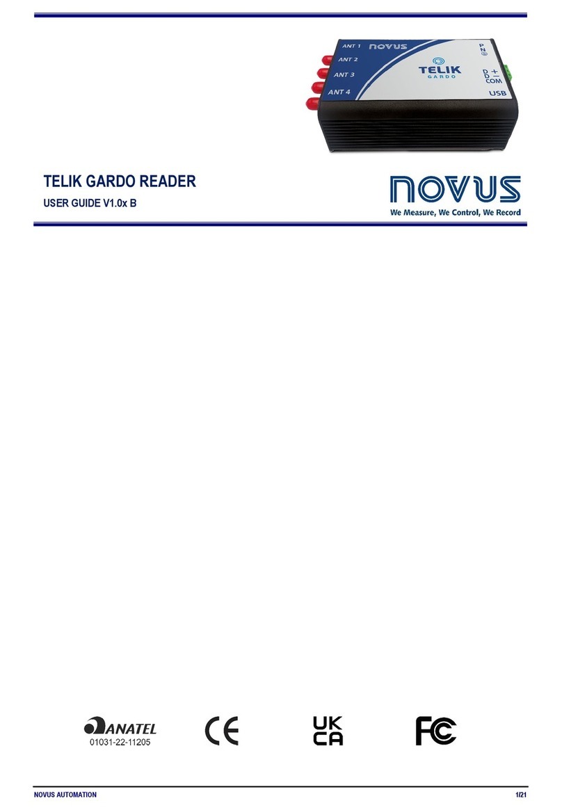 Novus TELIK GARDO User manual
