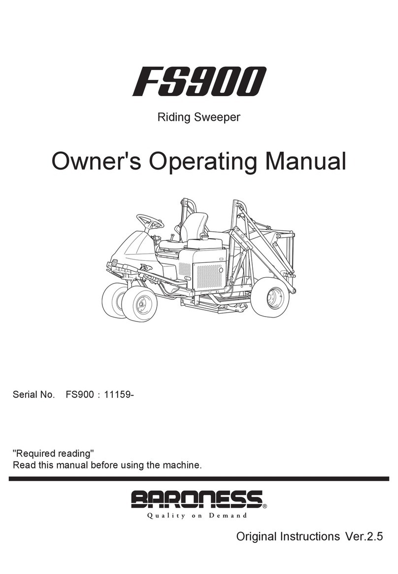 Baroness FS900 Owner's operating manual
