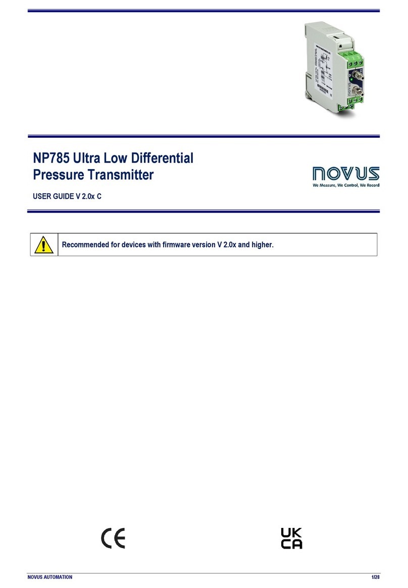 Novus NP785 User manual