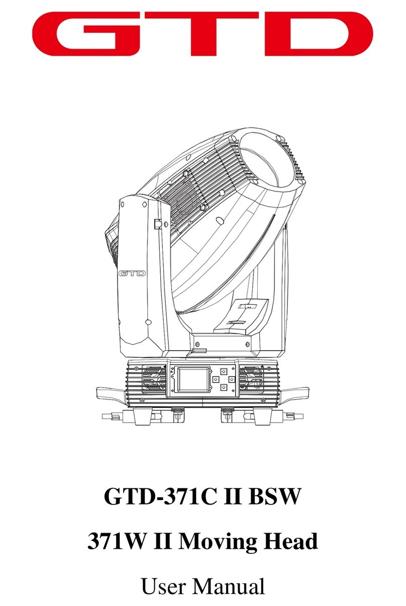 GTD GTD-371C II BSW user manual