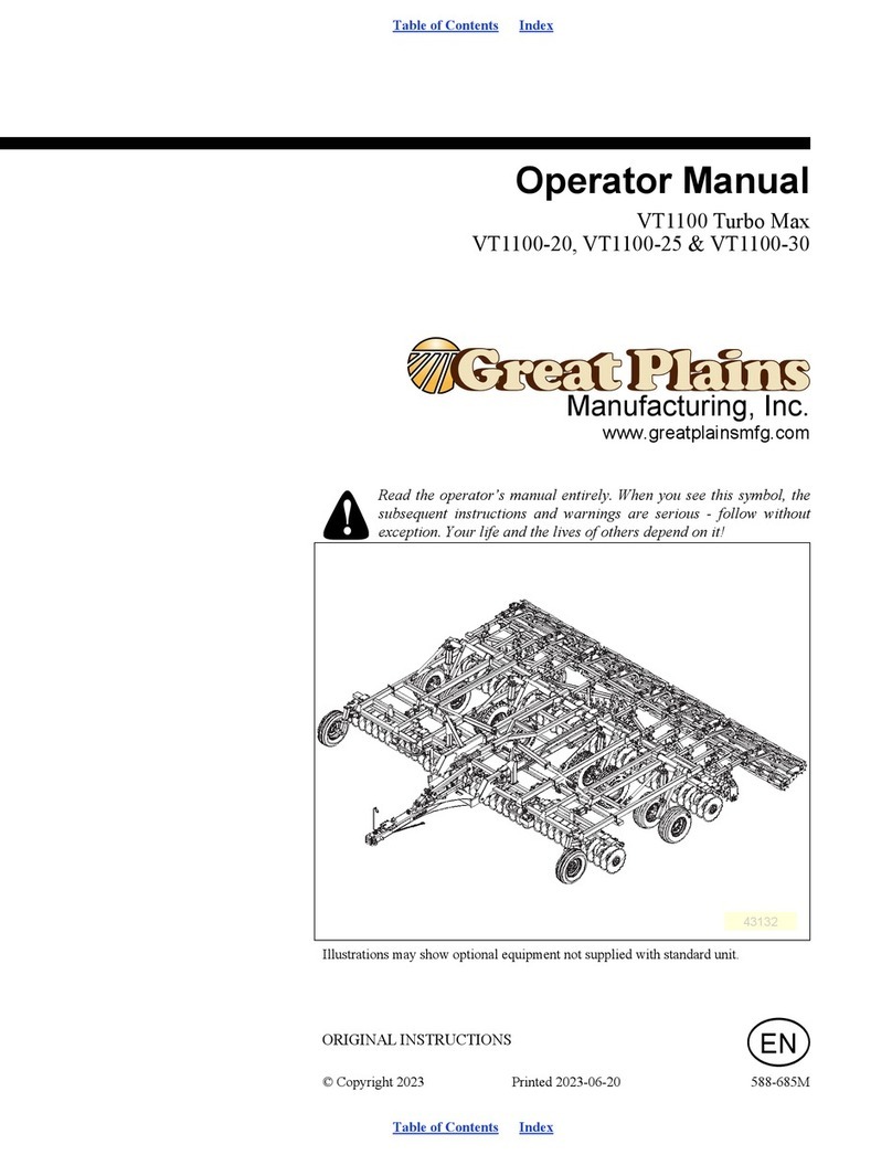 GREAT PLAINS VT1100 Turbo Max User manual