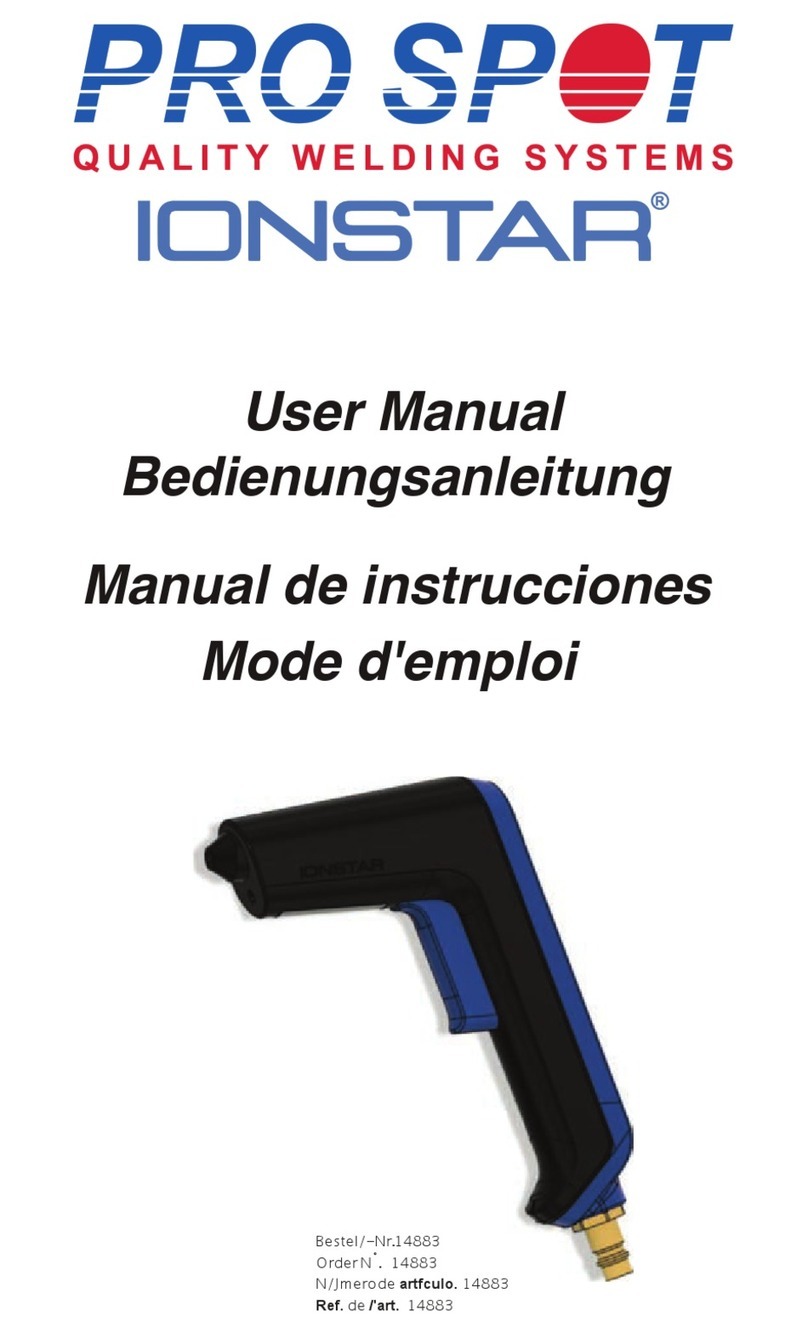 Pro Spot IONSTAR 14883 user manual Pro Spot IONSTAR 14883 user manual