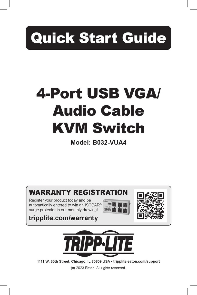 Tripp Lite B032-VUA4 User manual