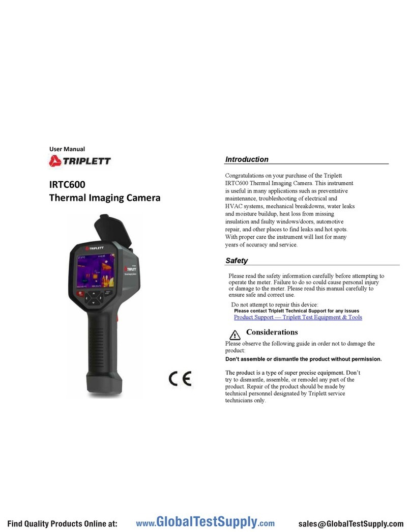 Triplett IRTC600 user manual