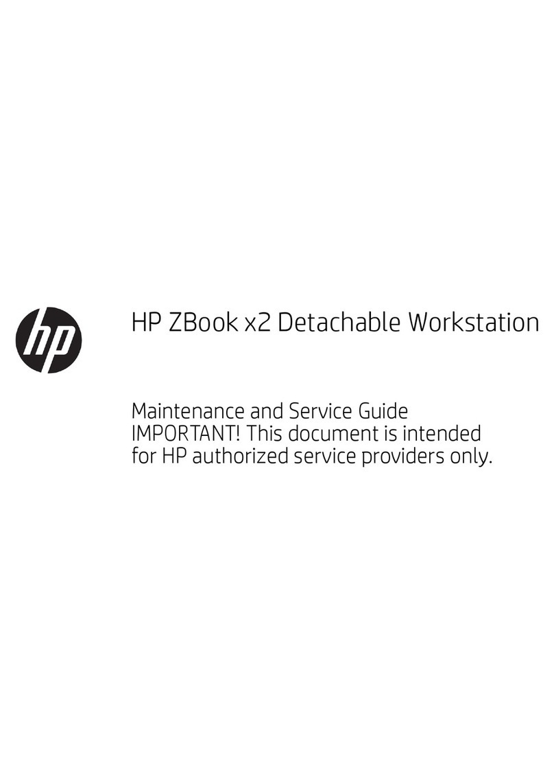 HP ZBook x2 User manual