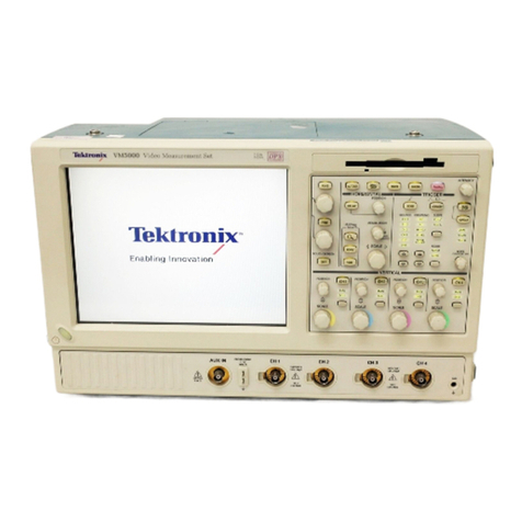 Tektronix VM5000 Series Manual