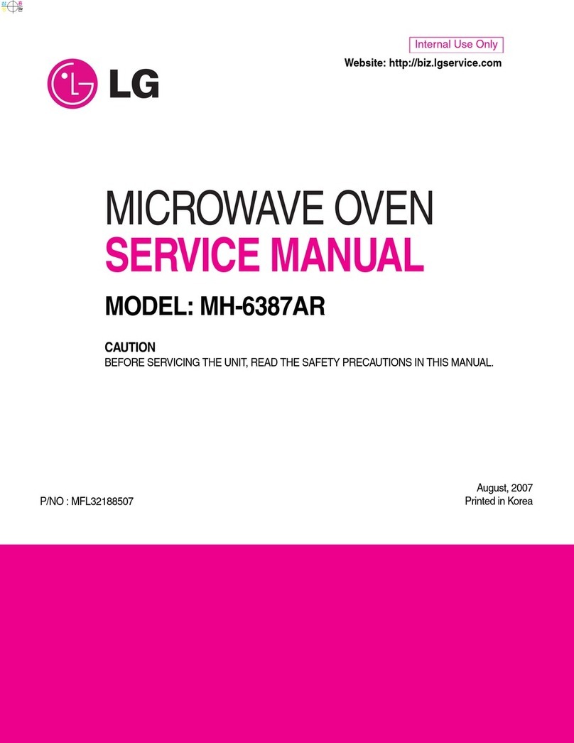 LG MH-6387AR User manual