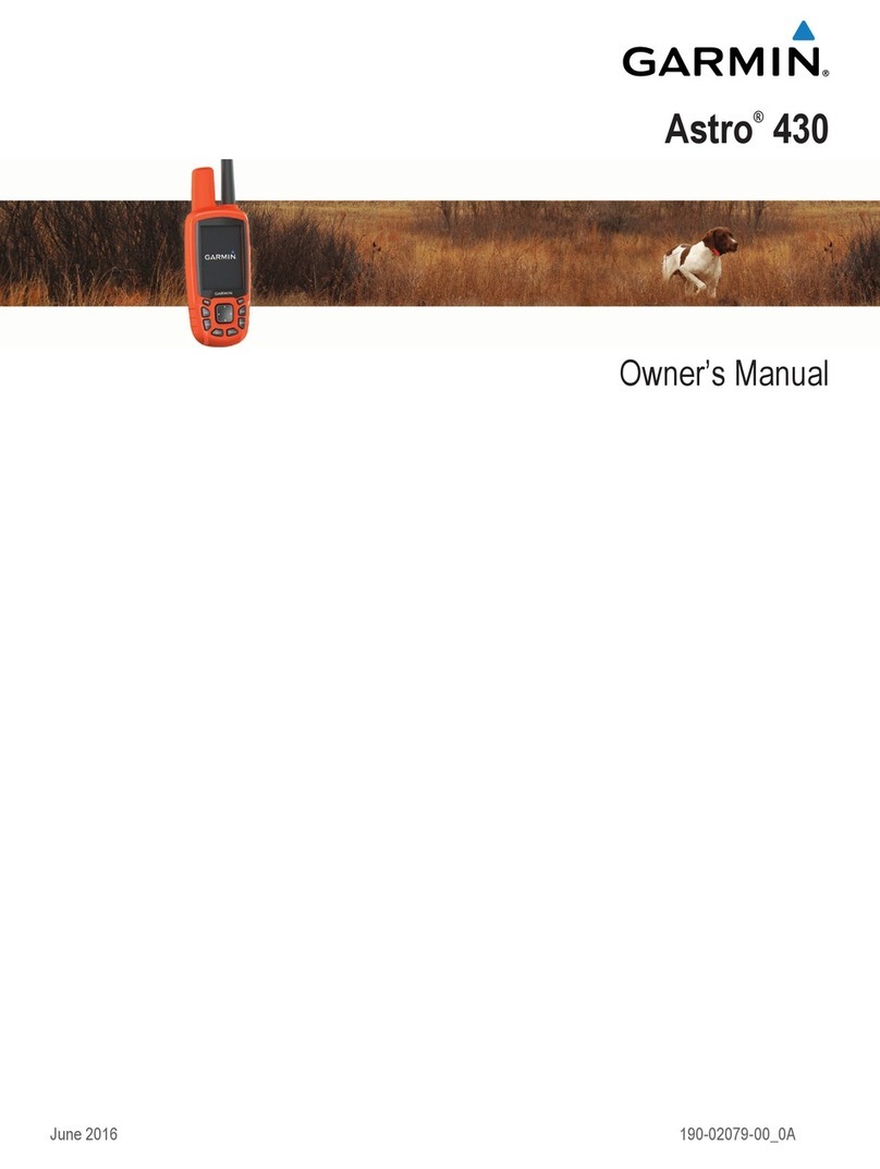 Garmin Astro 430 User manual