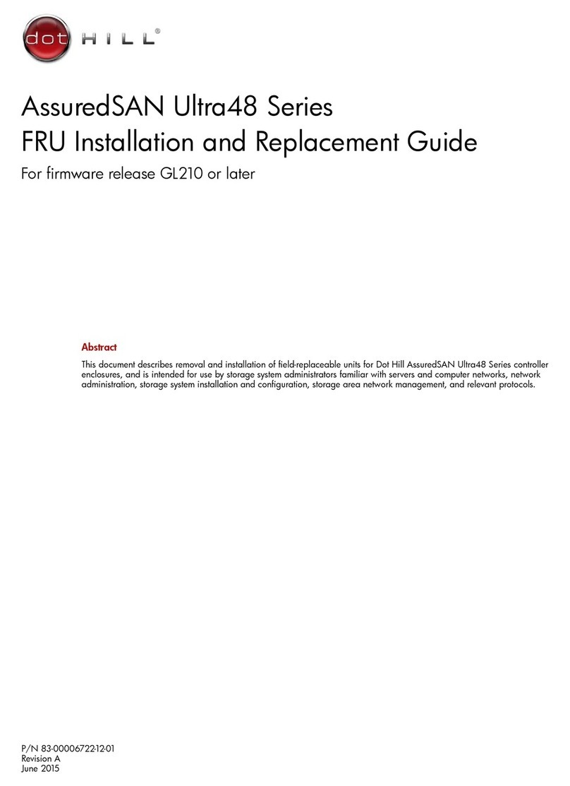 Dot Hill AssuredSAN Ultra48 Series Installation and Replacement Guide