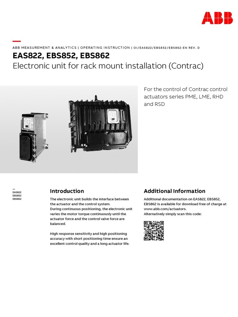 ABB EBS862 User manual