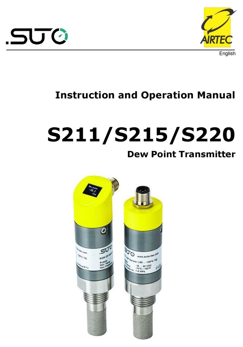 Air TEc SUTO S211 Instruction and operation manual