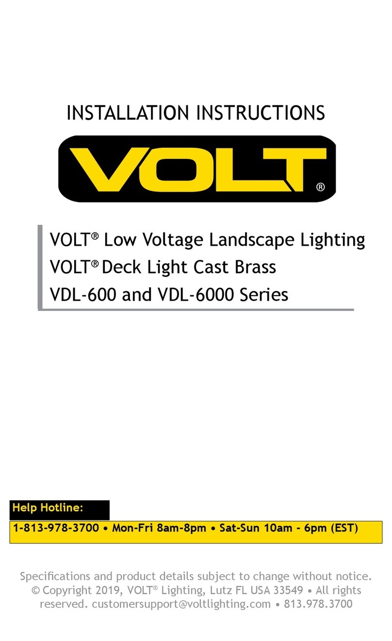 Volt VDL-600 Series User manual Volt VDL-600 Series User manual