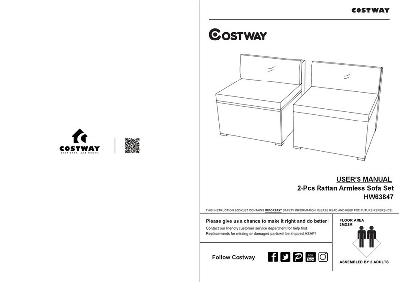 Costway HW63847 user manual Costway HW63847 user manual