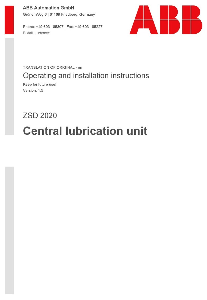 ABB ZSD 2020 User manual