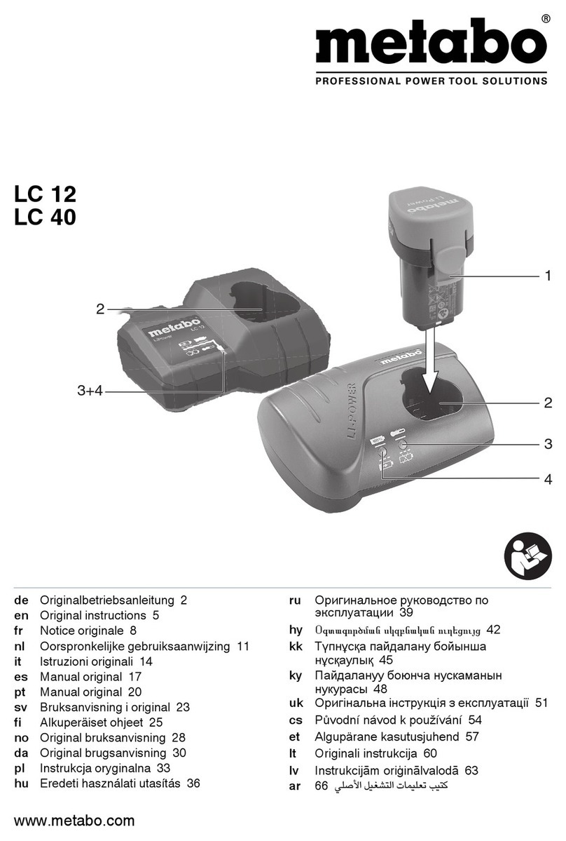 Metabo LC 12 Original instructions