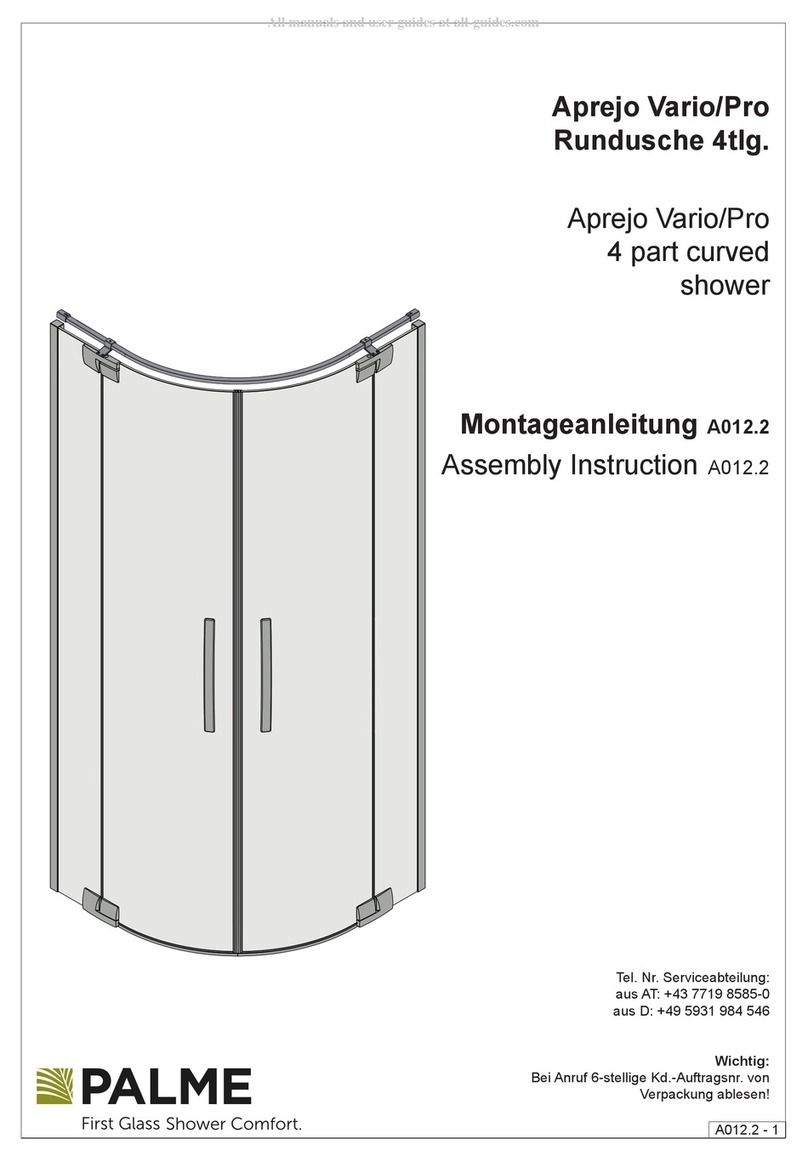 Palme Aprejo Vario User manual