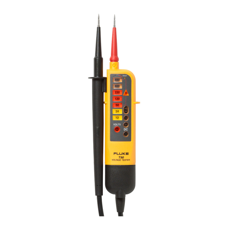 Fluke T90 user manual