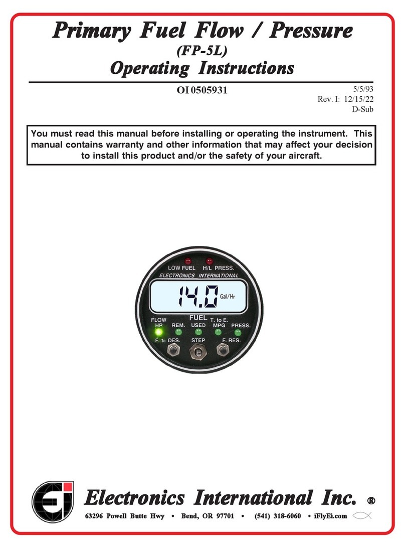Electronics International Inc FP-5L operating instructions