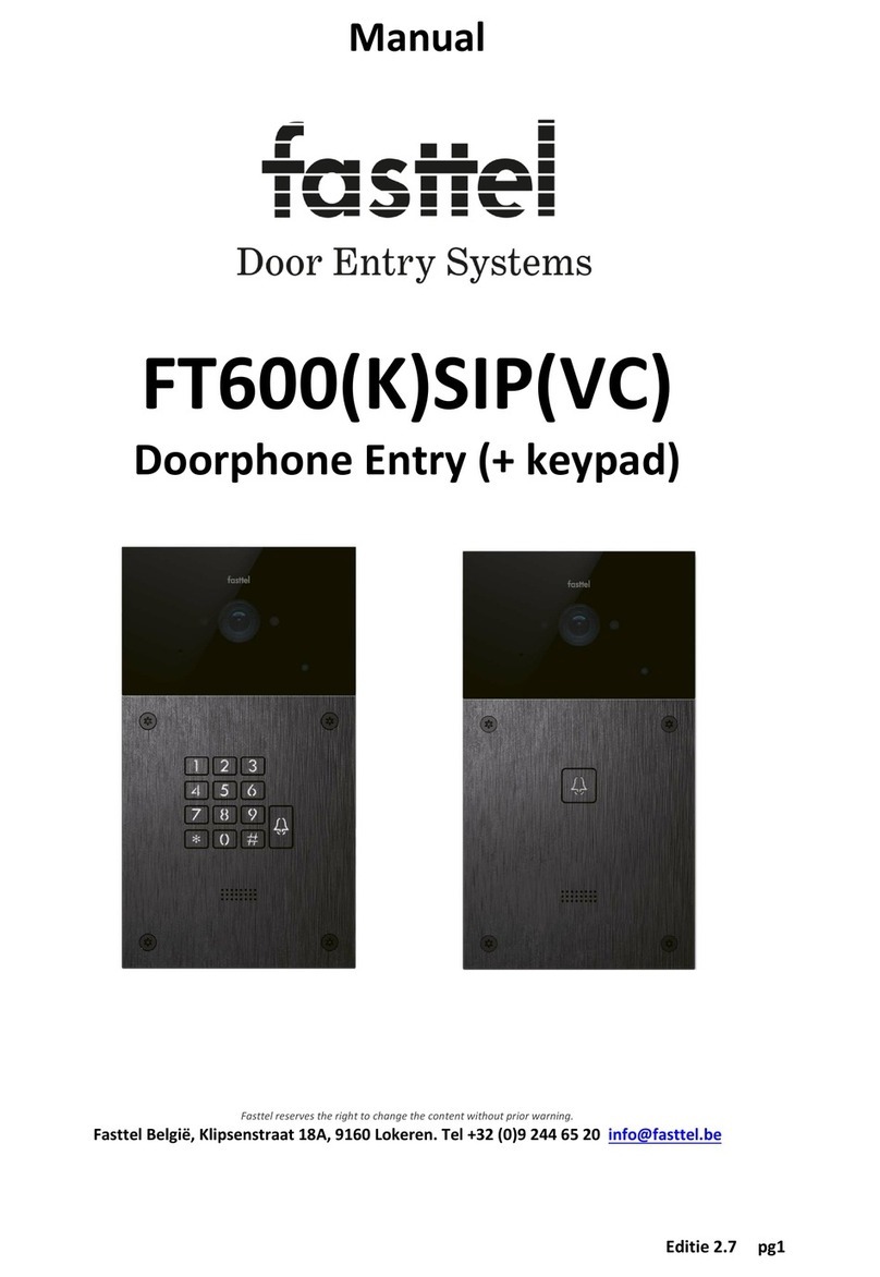 Fasttel FT600(K)SIP(VC) User manual Fasttel FT600(K)SIP(VC) User manual