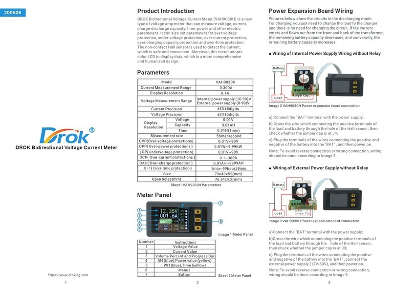 Drok VAH9030H manual