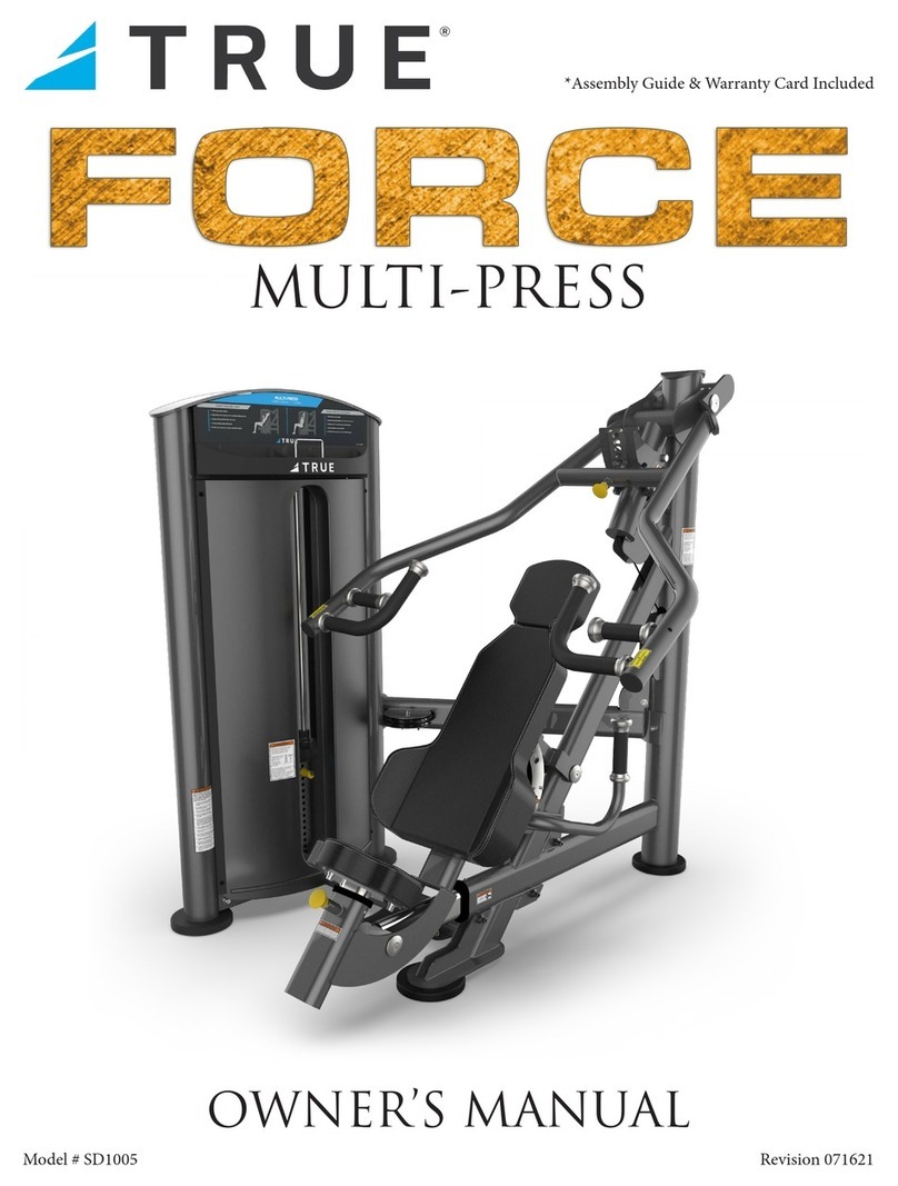 True FORCE SD1005 owner's manual