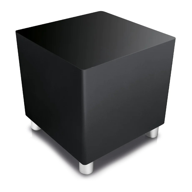 Loewe Audiodesign Subwoofer 200 User manual