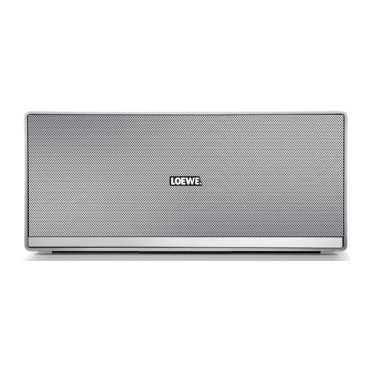 Loewe Speaker 2go user manual