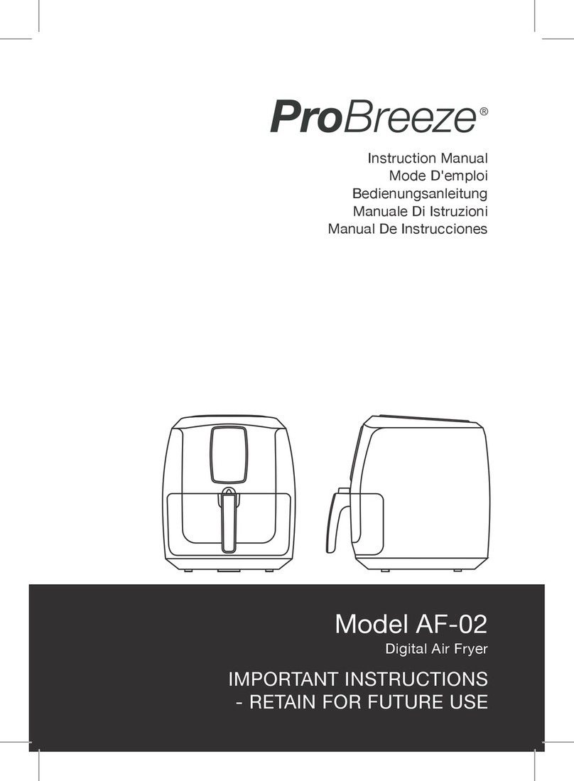 Pro Breeze AF-02 instruction manual Pro Breeze AF-02 instruction manual