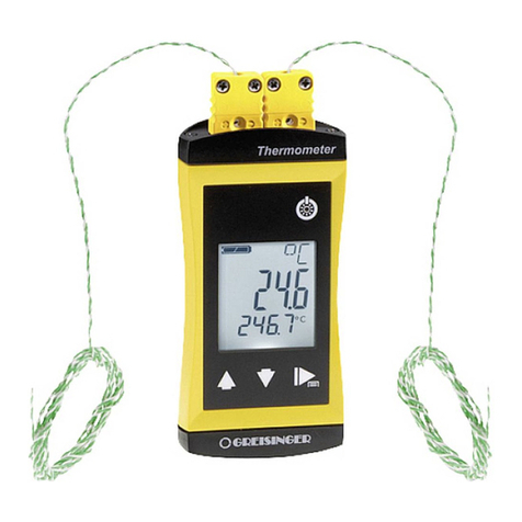 GREISINGER G 1202 User manual
