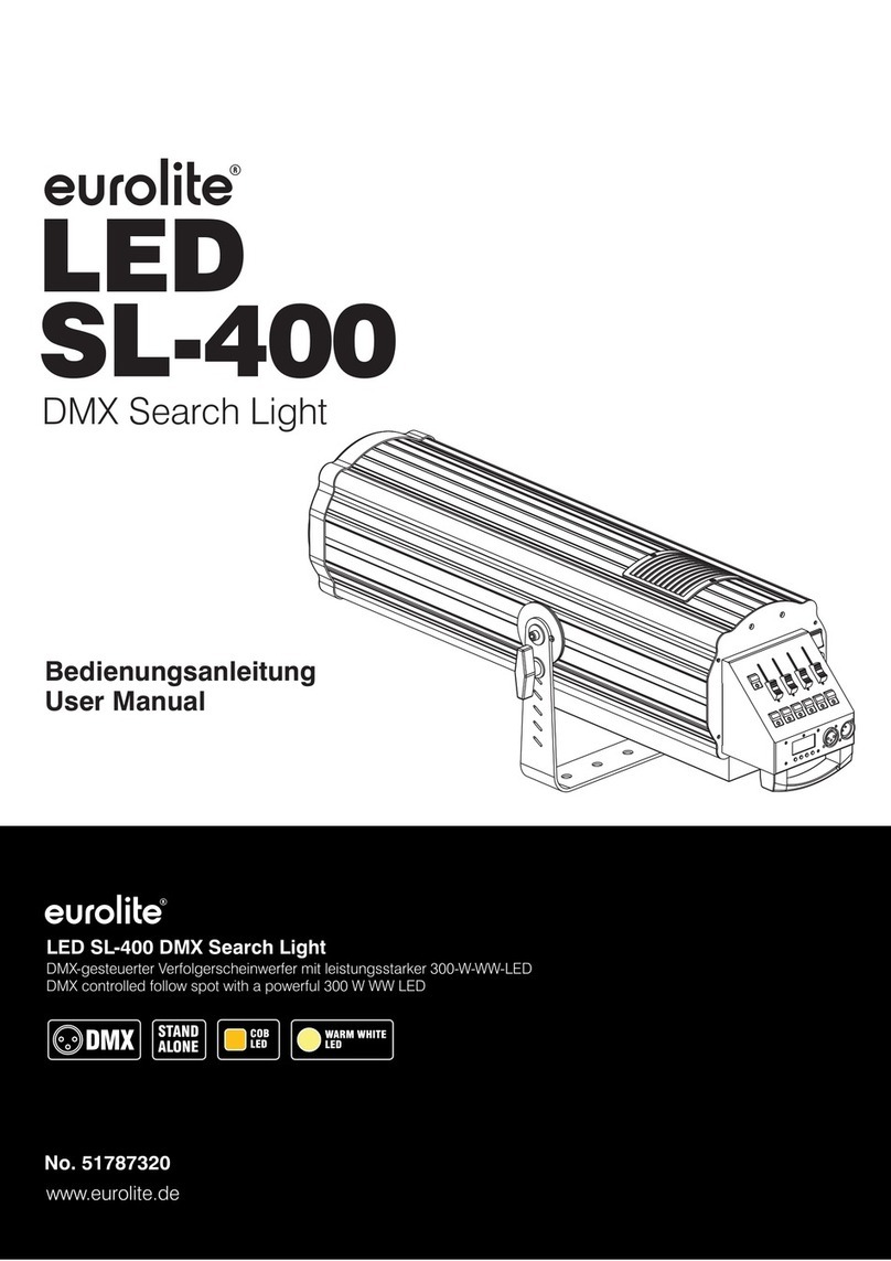EuroLite LED SL-400 user manual