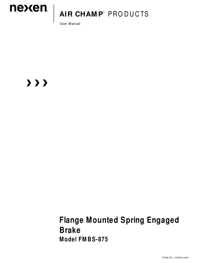 Nexen AIR CHAMP FMBS-875 user manual