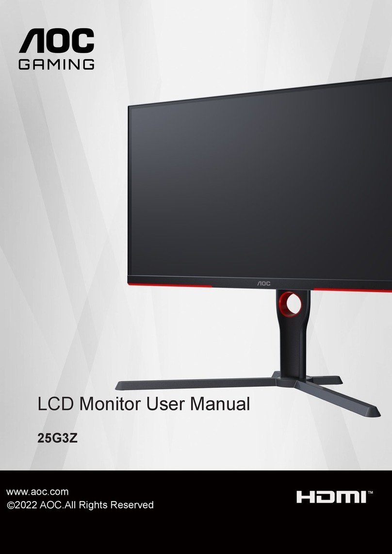 AOC 25G3Z User manual