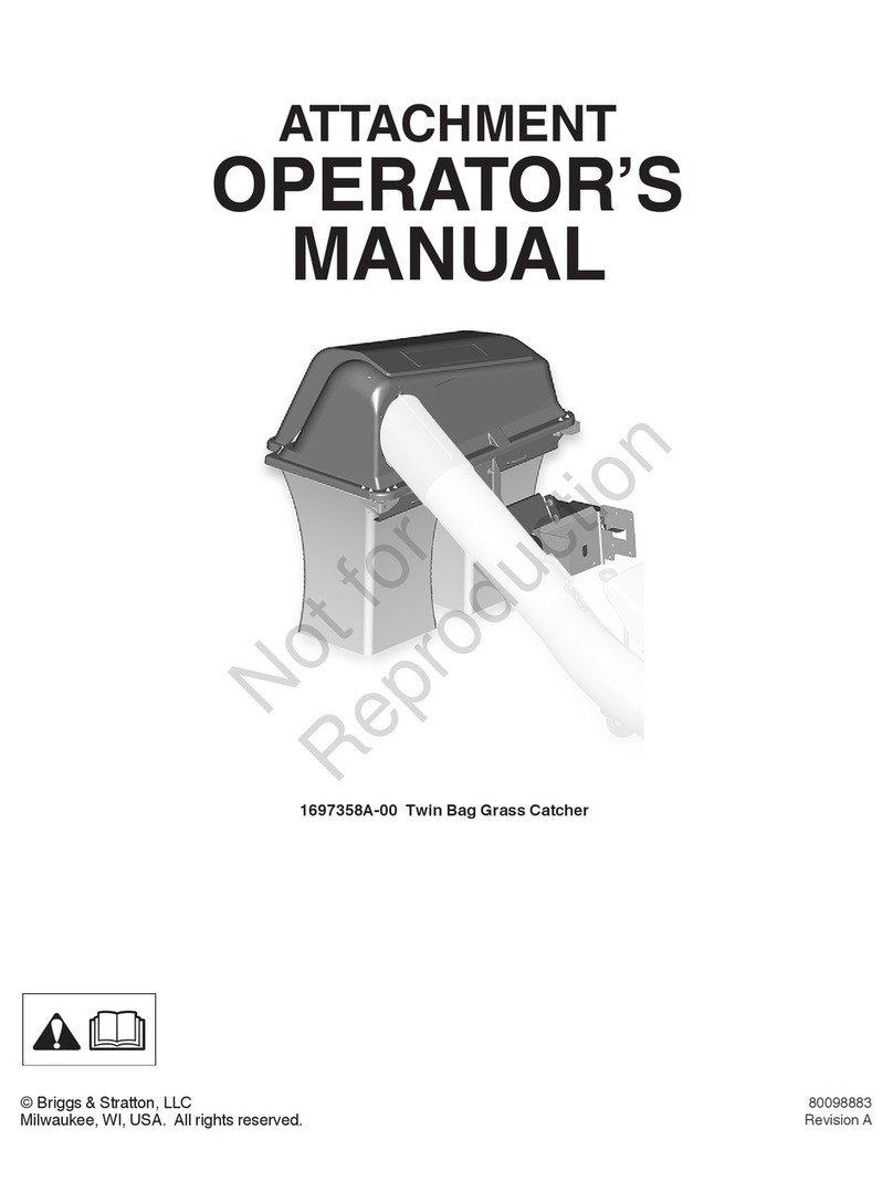 Briggs & Stratton 1697358A-00 Operator's manual