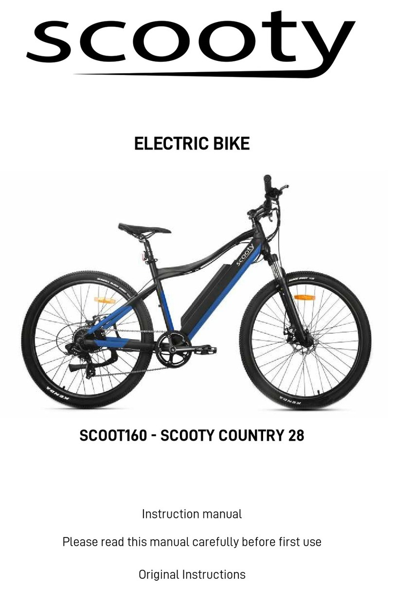Scooty COUNTRY 28 instruction manual