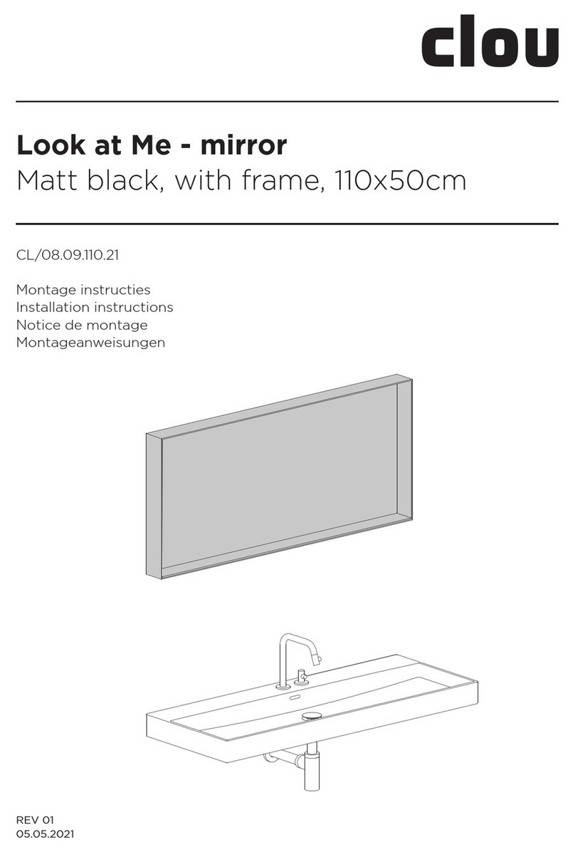 Clou Look at Me CL/08.09.110.21 User manual