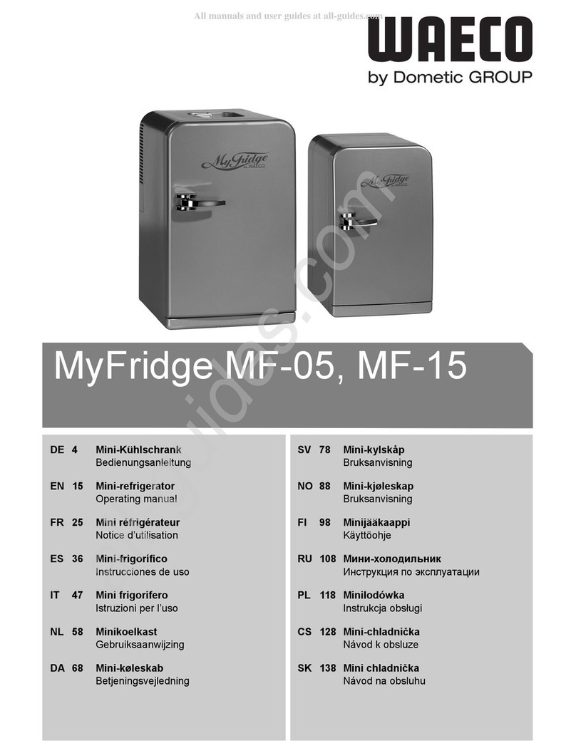 Dometic Waeco MyFriedge MF-05 User manual