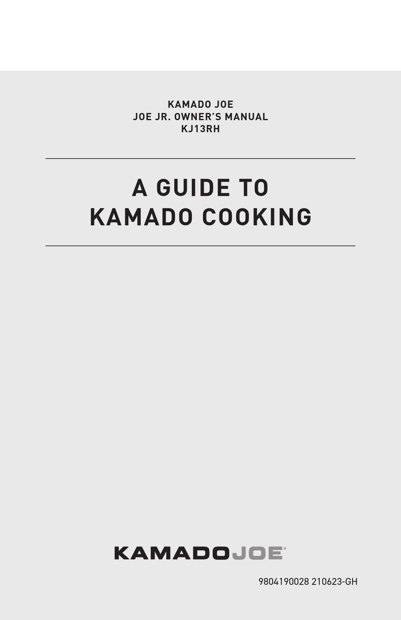 Kamado Joe KJ13RH User manual Kamado Joe KJ13RH User manual