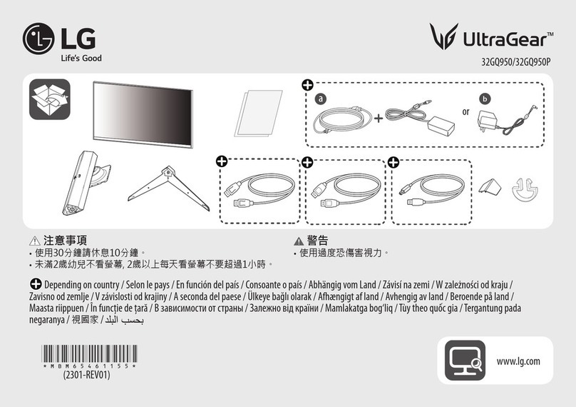 LG UltraGear 32GQ950P User manual