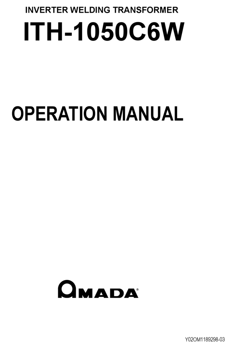 Amada ITH-1050C6W User manual