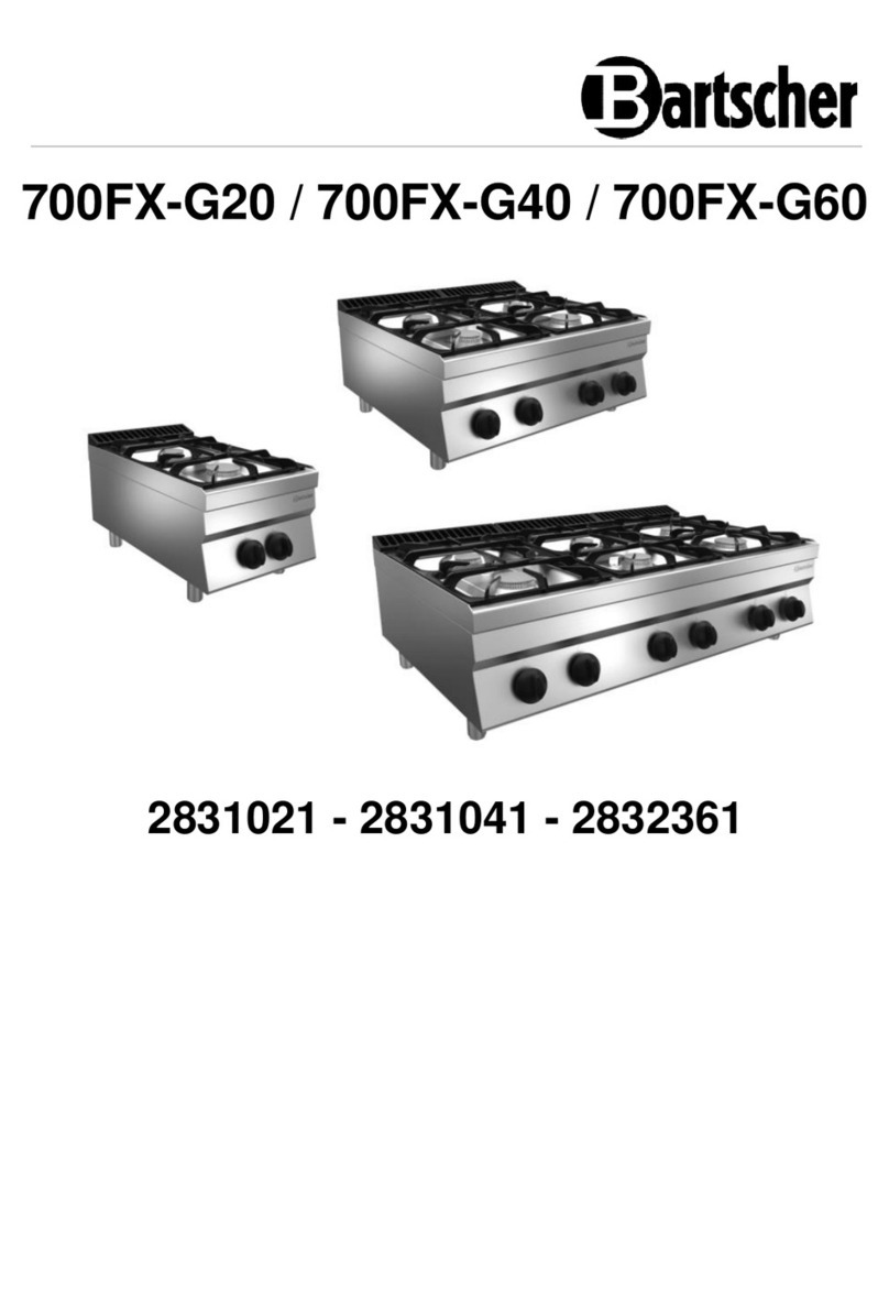 Bartscher 700FX-G20 User manual