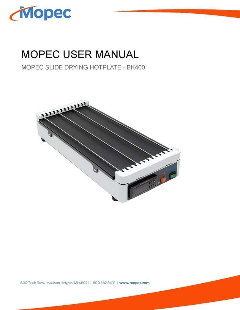 Mopec BK400 user manual
