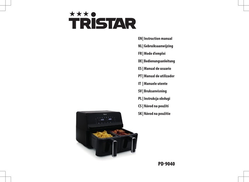 TriStar PD-9040 instruction manual