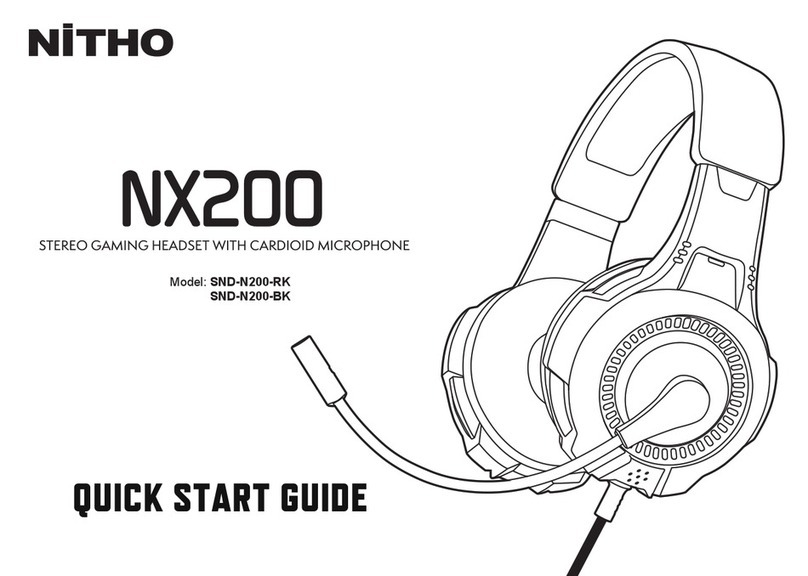 Nitho NX200 quick start guide