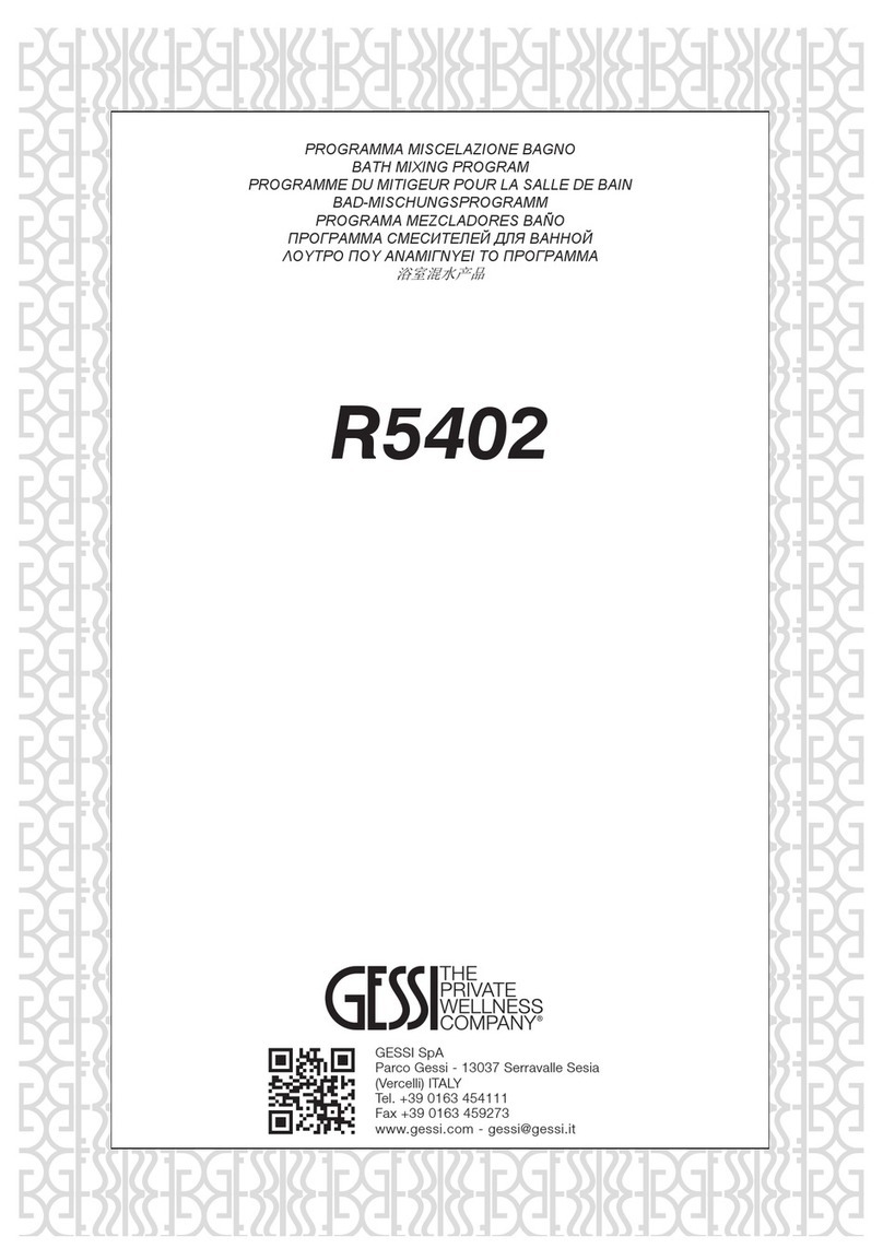 Gessi R5402 manual