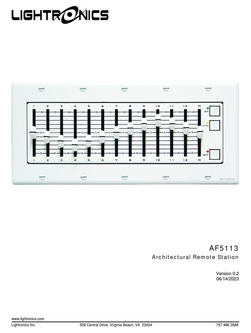 Lightronics AF5113 quick start guide